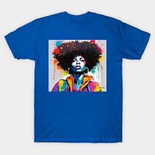 Portrait Afro 234 T-Shirt